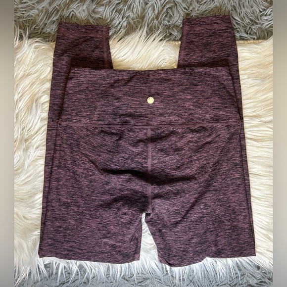 Yogalicious Lux Heathered Pink Leggings - Picture 4 of 6